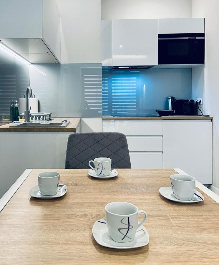 Modern Silver Apartment Krakau Exterior foto